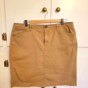 LAUREN Ralph Lauren Khaki Skirt Size 14